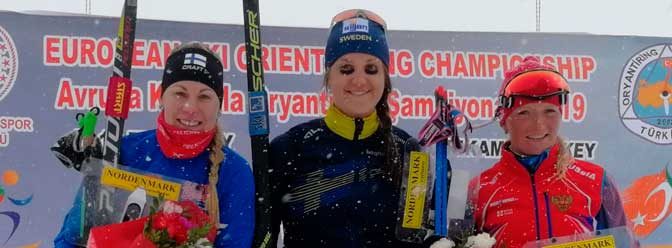 Salla Koskelalle EM-hopeaa keskimatkalta